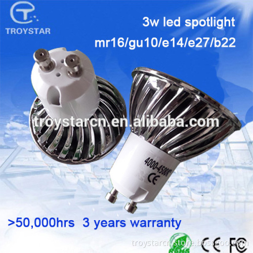 Shop china electronics online high power led dimmable GU10 / E27 / B22 / E14 / MR16 small spot light under cabinet